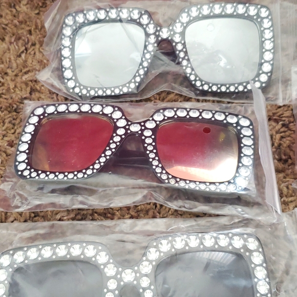 Bling bling fashion eye glasses assortment colors - Picture 4 of 7